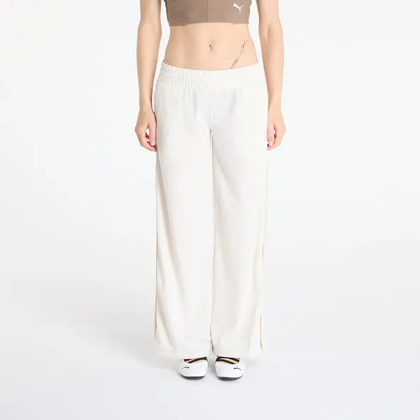Puma Hlače Puma Wardrobe Essentials Low Rise Popper Pants Alpine Snow S