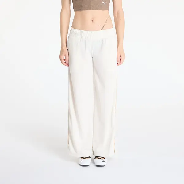 Puma Hlače Puma Wardrobe Essentials Low Rise Popper Pants Alpine Snow S