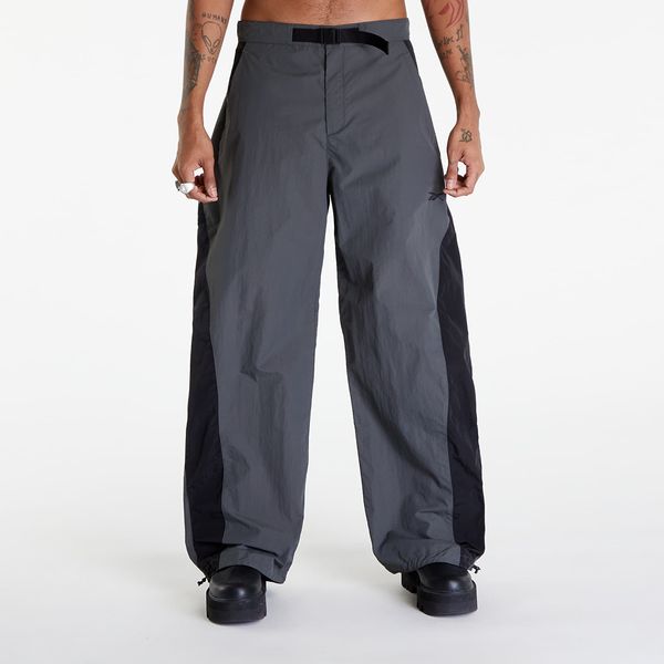 Reebok Hlače Reebok Wide Leg Pants Lava Grey L