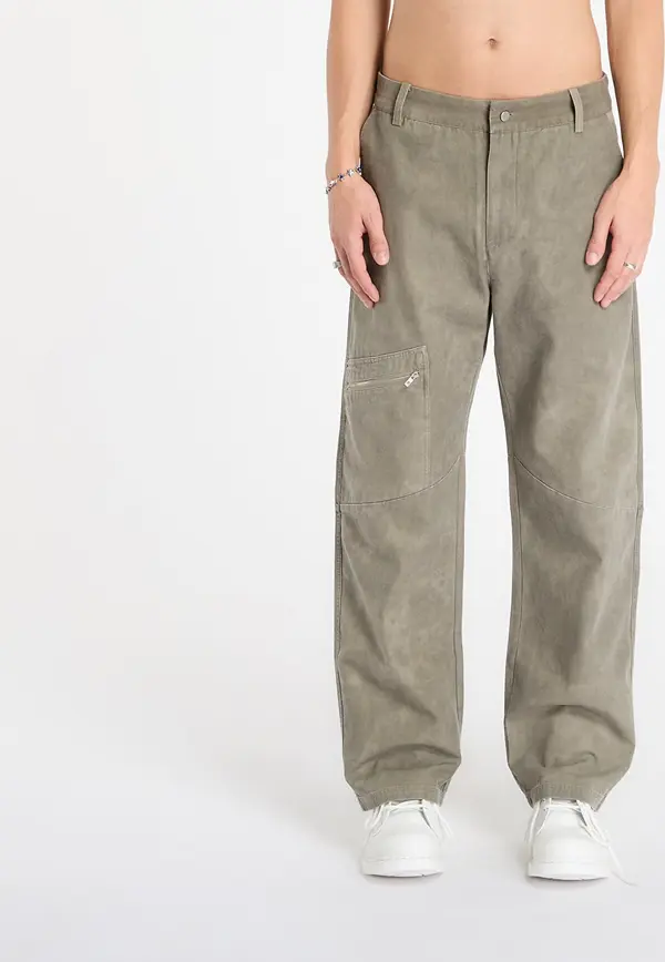 REPRESENT Hlače REPRESENT Workwear Pant (Cotton) Dark Olive XXL