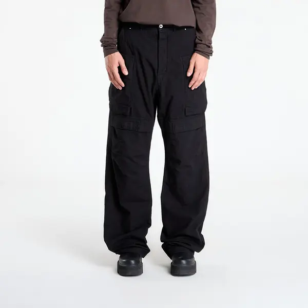 Rick Owens DRKSHDW Hlače Rick Owens DRKSHDW Stefan Cargo Black 33