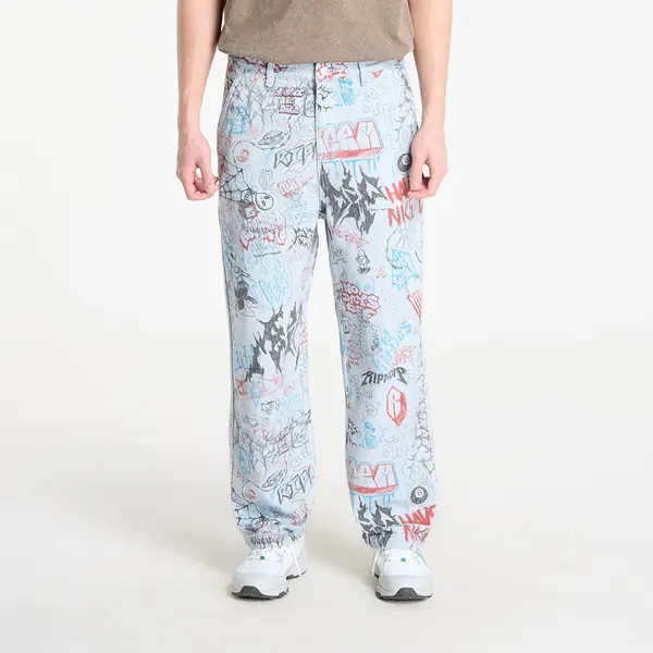 RIPNDIP Hlače RIPNDIP Marker Wide Fit Pants Light Wash Denim L