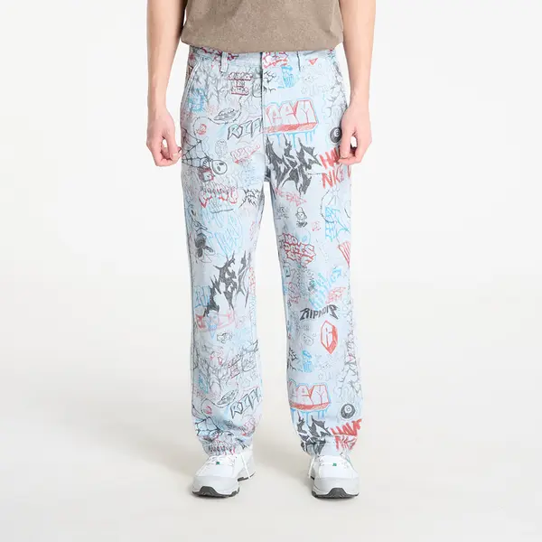 RIPNDIP Hlače RIPNDIP Marker Wide Fit Pants Light Wash Denim XS