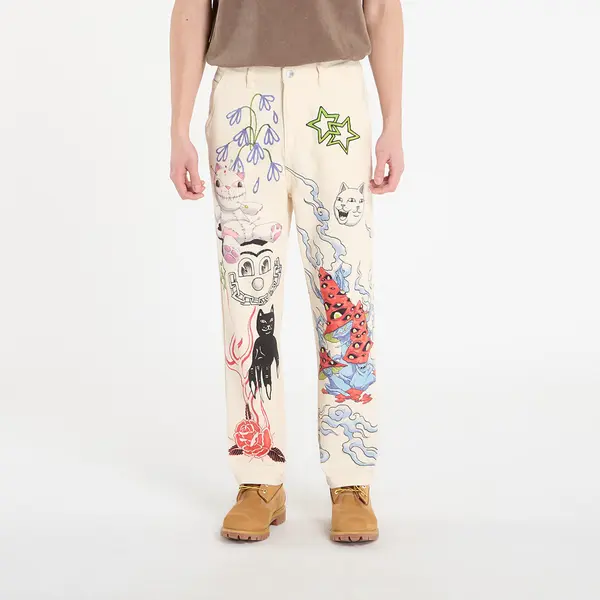 RIPNDIP Hlače RIPNDIP Travis Pants Off White S