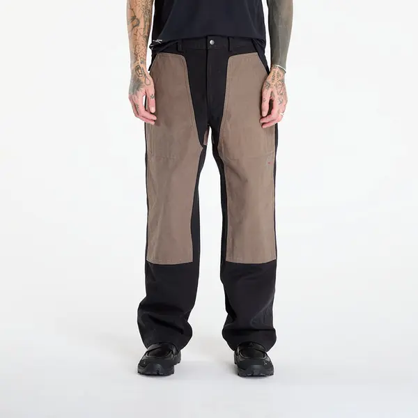 ROA Hlače ROA Fomes Double Knee Washed Canvas Pant Black/ Grey XL