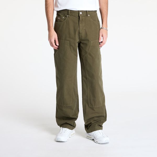 Tommy Hilfiger Hlače Tommy Jeans Jaimie Carpenter Pants Green W33/L32