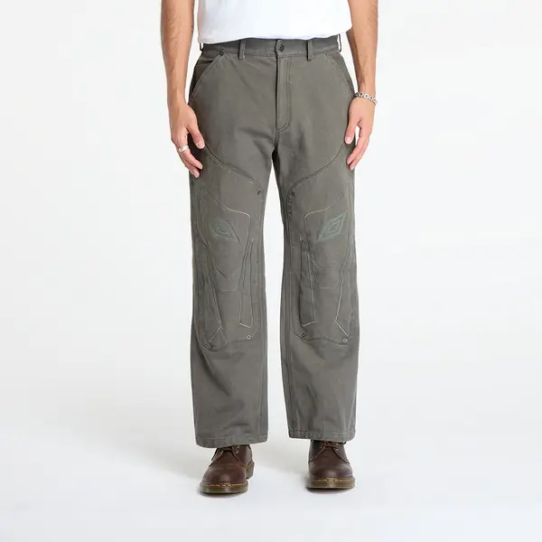 Umbro Hlače Umbro Shinguard Canvas Pants Dark Olive L