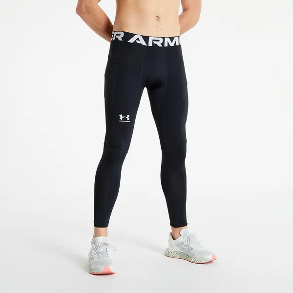 Under Armour Hlače Under Armour Cg Armour Leggings Black/ White XXL