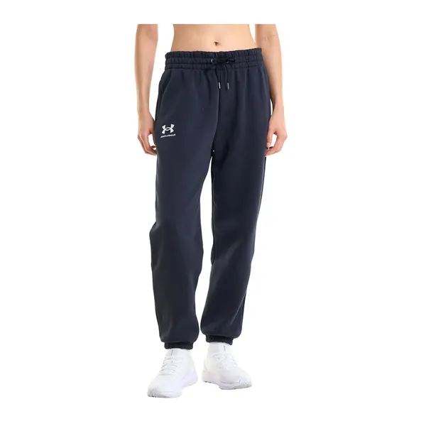 Under Armour Hlače Under Armour Icon Fleece Jogger Black/ White M