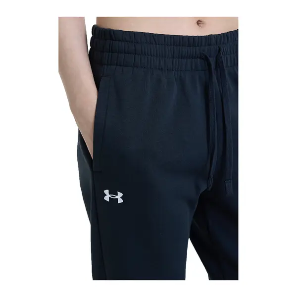 Under Armour Hlače Under Armour Rival Fleece Jogger Black/ White L