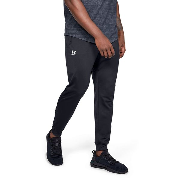 Under Armour Hlače Under Armour Sportstyle Tricot Jogger Black/ White XS