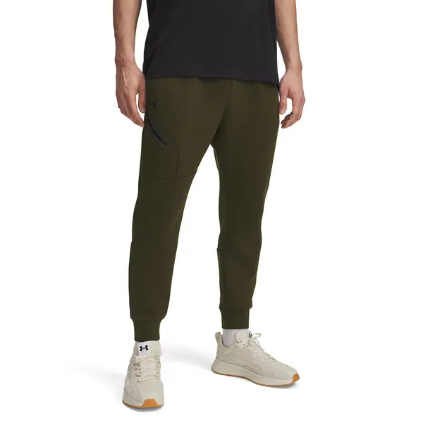 Under Armour Hlače Under Armour Unstoppable Flc Jgr Eu Green XXL