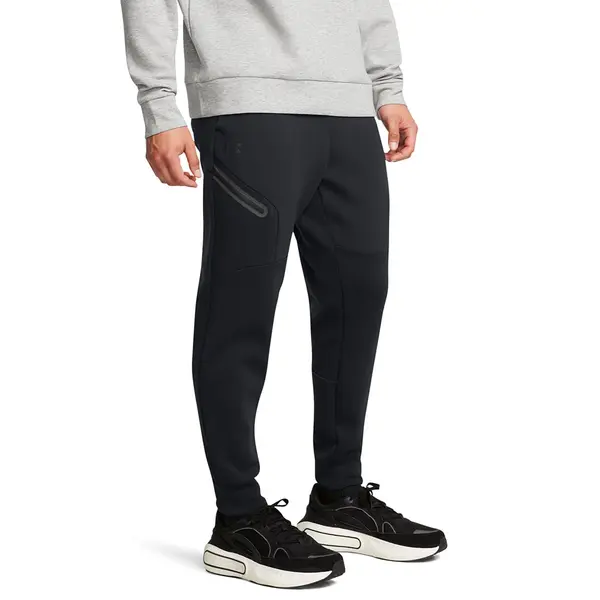 Under Armour Hlače Under Armour Unstoppable Fleece Jogger EU Black/ Black XL