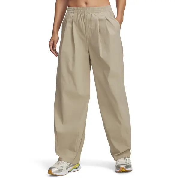 Under Armour Hlače Under Armour Unstoppable Wvn Pleat Pt Brown L