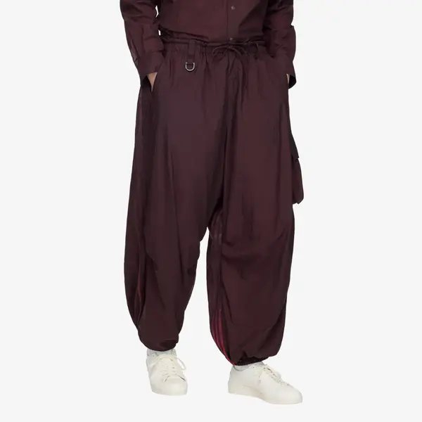 Y-3 Hlače Y-3 Gradient 3 Stripes Nylon Cargo Pants UNISEX Night Red S