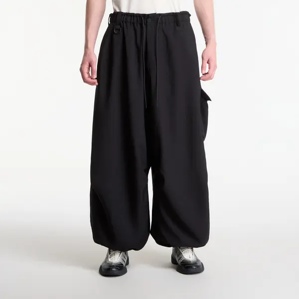Y-3 Hlače Y-3 Sport Uniform Wide Cargo Pants Black L