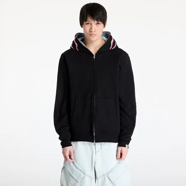 A BATHING APE Hoodica A BATHING APE 2nd Shark Full Zip UNISEX Hoodie Black L