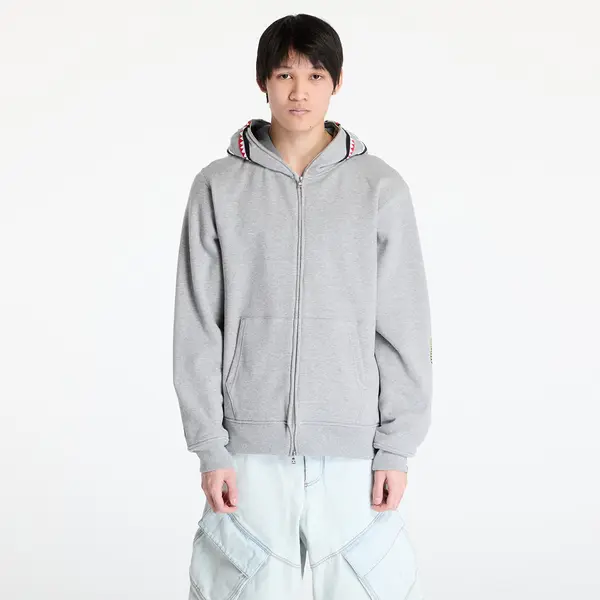 A BATHING APE Hoodica A BATHING APE 2nd Shark Full Zip UNISEX Hoodie Gray XL