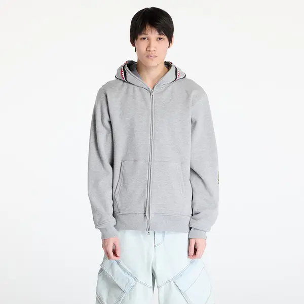 A BATHING APE Hoodica A BATHING APE 2nd Shark Full Zip UNISEX Hoodie Gray XL