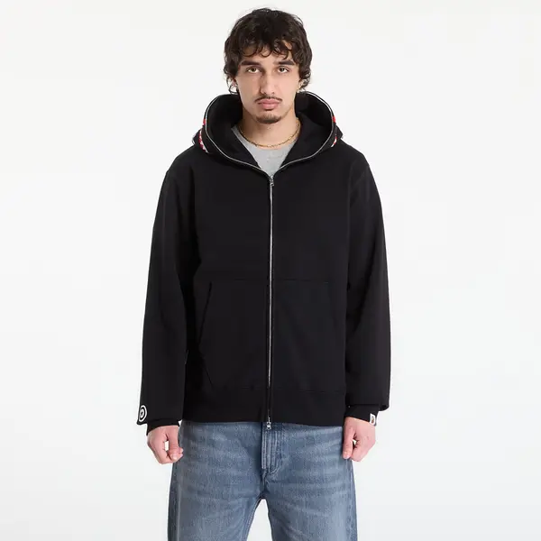 A BATHING APE Hoodica A BATHING APE Shark Full Zip Hoodie UNISEX Black L