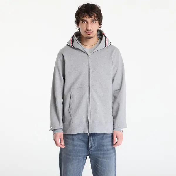 A BATHING APE Hoodica A BATHING APE Shark Full Zip Hoodie UNISEX Gray XL