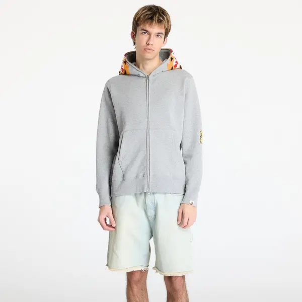 A BATHING APE Hoodica A BATHING APE Tiger Full Zip Hoodie UNISEX Gray XL