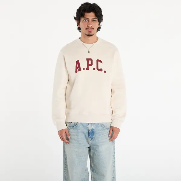 A.P.C. Hoodica A.P.C. Sweat Harris - Gots Ecru Chine XXL