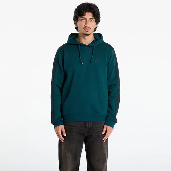 adidas Originals Hoodica adidas Adicolor Classics 3-Stripes Hoodie Aurora Ivy/ Black XL