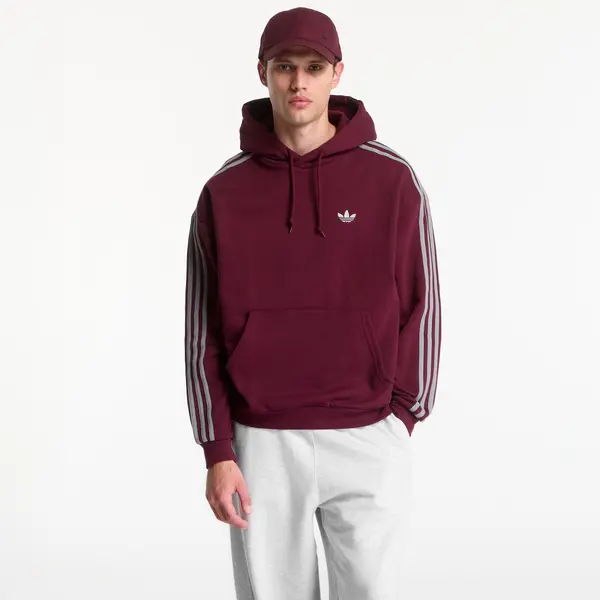 adidas Originals Hoodica adidas Adicolor Classics 3-Stripes Hoody Maroon M