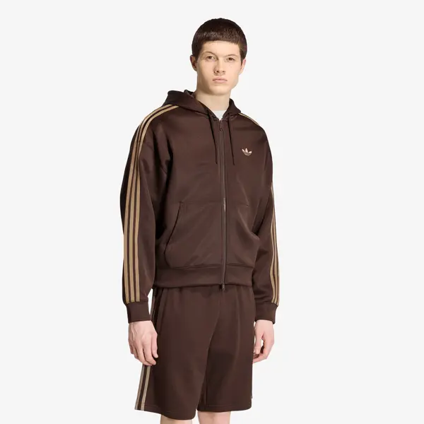 adidas Originals Hoodica adidas Adicolor Spacer Oversized Hoodie Aurora Coffee M