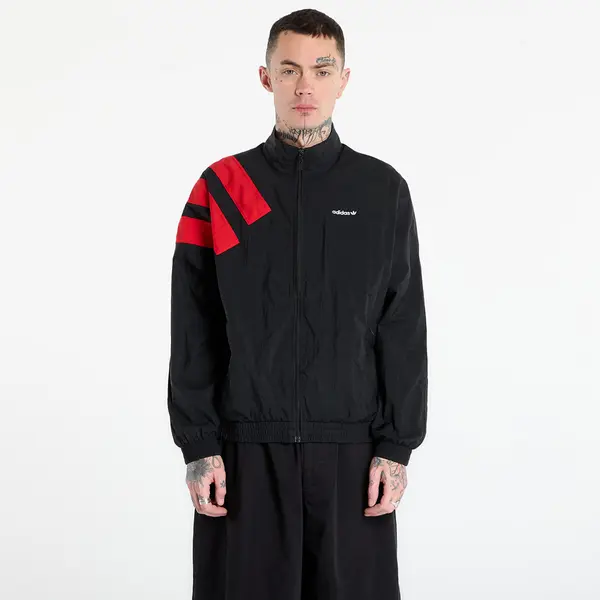 adidas Originals Hoodica adidas Archive Blocked Track Top Black/ Better Scarlet L
