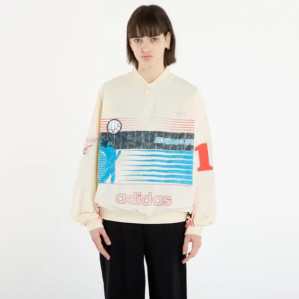adidas Originals Hoodica adidas Archive Summersport Sweatshirt Cream White L