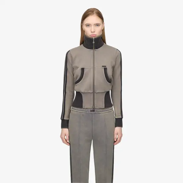 adidas Originals Hoodica adidas By Avavav Cropped Tt Grey Four S