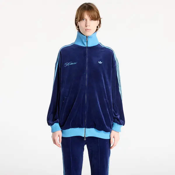adidas Originals Hoodica adidas By Avavav Velour Track Top Dark Blue M