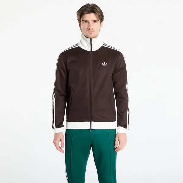 adidas Originals Hoodica adidas Classic Track Top Aurora Coffee/ Off White M
