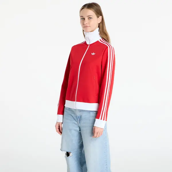 adidas Originals Hoodica adidas Classic Track Top Better Scarlet/ White XL