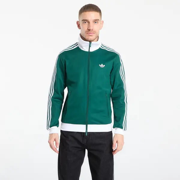 adidas Originals Hoodica adidas Classic Track Top Collegiate Green/ White S
