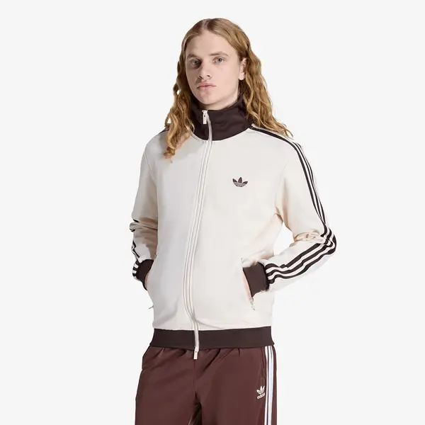 adidas Originals Hoodica adidas Classic Track Top Wonder White/ Aurora Coffee L