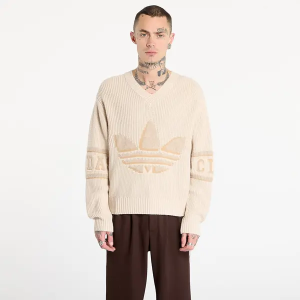 adidas Originals Hoodica adidas Clot Knit Sweatshirt Warm Sandstone L