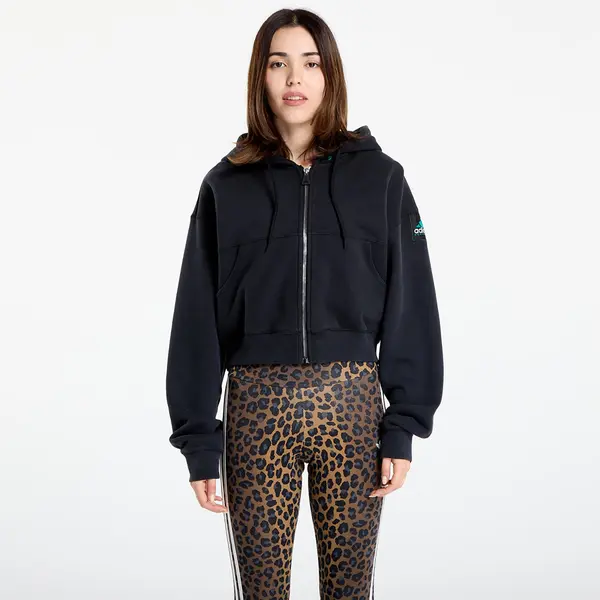 adidas Originals Hoodica adidas Equipment Cropped Hoodie Black L