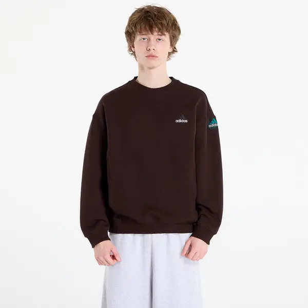 adidas Originals Hoodica adidas Equipment Rib Crewneck Sweatshirt Aurora Coffee S