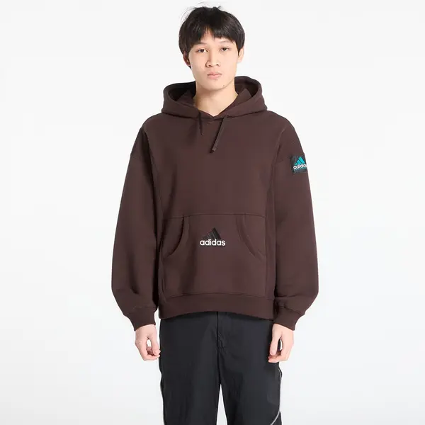 adidas Originals Hoodica adidas Equipment Ribbed Hoodie Aurora Coffee L
