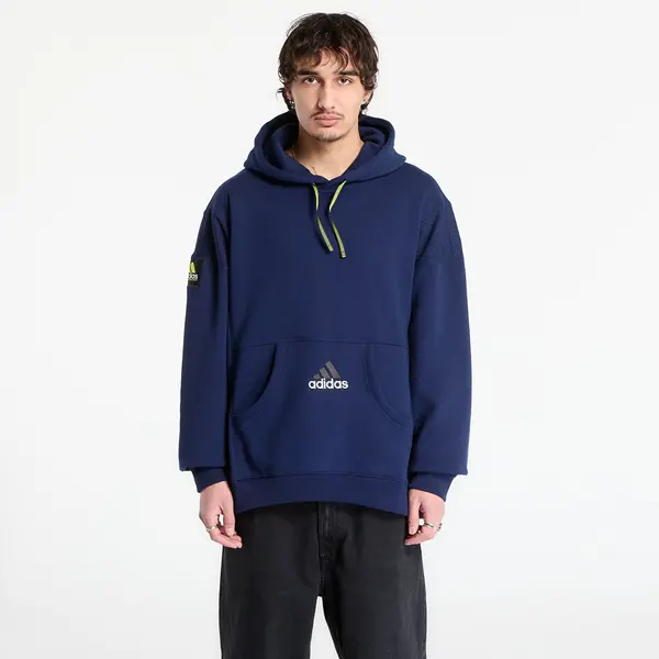 adidas Originals Hoodica adidas Equipment Ribbed Hoodie Night Indigo S