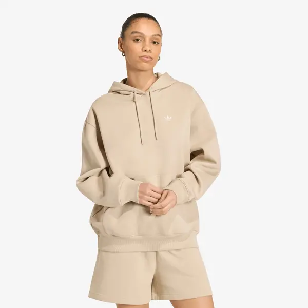 adidas Originals Hoodica adidas Ess Fl Hd Os Khaki Three L