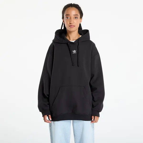 adidas Originals Hoodica adidas Essentials Oversized Fleece Hoodie Black XXS