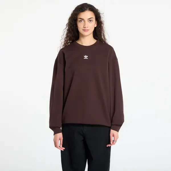 adidas Originals Hoodica adidas Essentials Oversized French Terry Sweatshirt Aurora Coffee S