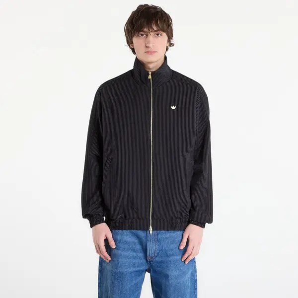 adidas Originals Hoodica adidas Firebird Loose Pinstripes Track Top Black XS