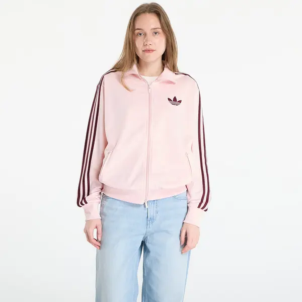 adidas Originals Hoodica adidas Firebird Track Top Loose Sandy Pink/ Maroon M
