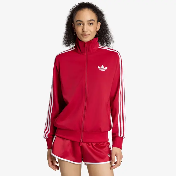 adidas Originals Hoodica adidas Firebird Track Top Loose Team Victory Red/ White M