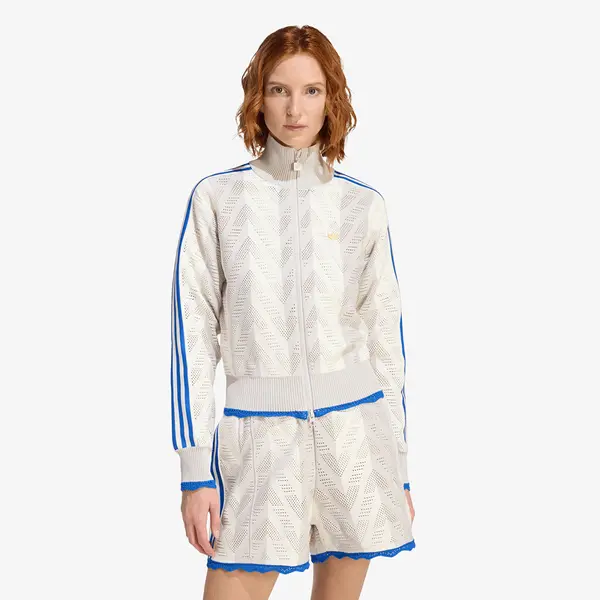 adidas Originals Hoodica adidas Firebird Tracktop Off White/ Chalk Pearl L